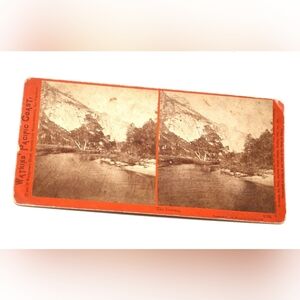 Watkins Pacific stereoview  #1129  Yosemite Valley, CA The DOME vintage